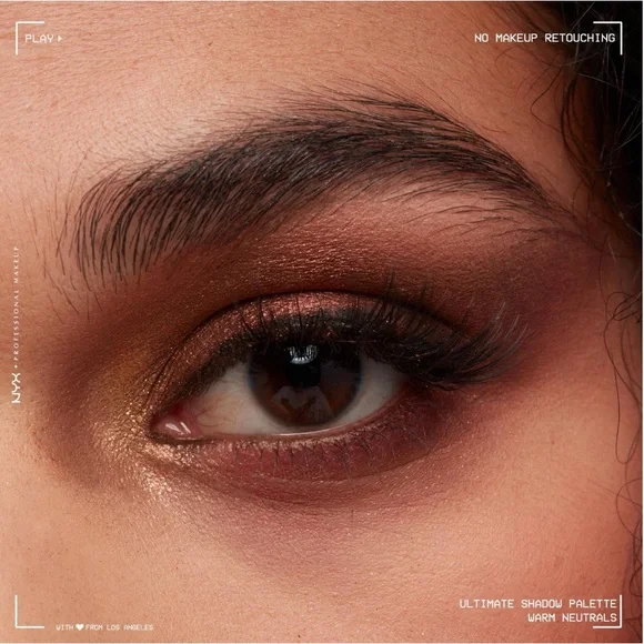 $14❤️‍🔥 NYX Ultimate Color Shadow Palette WARM NEUTRALS 🎨 NEW & SEALED - Picture 6 of 10